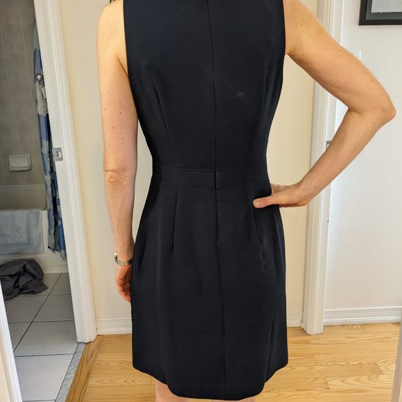 NEVER WORN Winhona Navy Blue Club Monaco Dress, size 0 - Picture 6 of 8